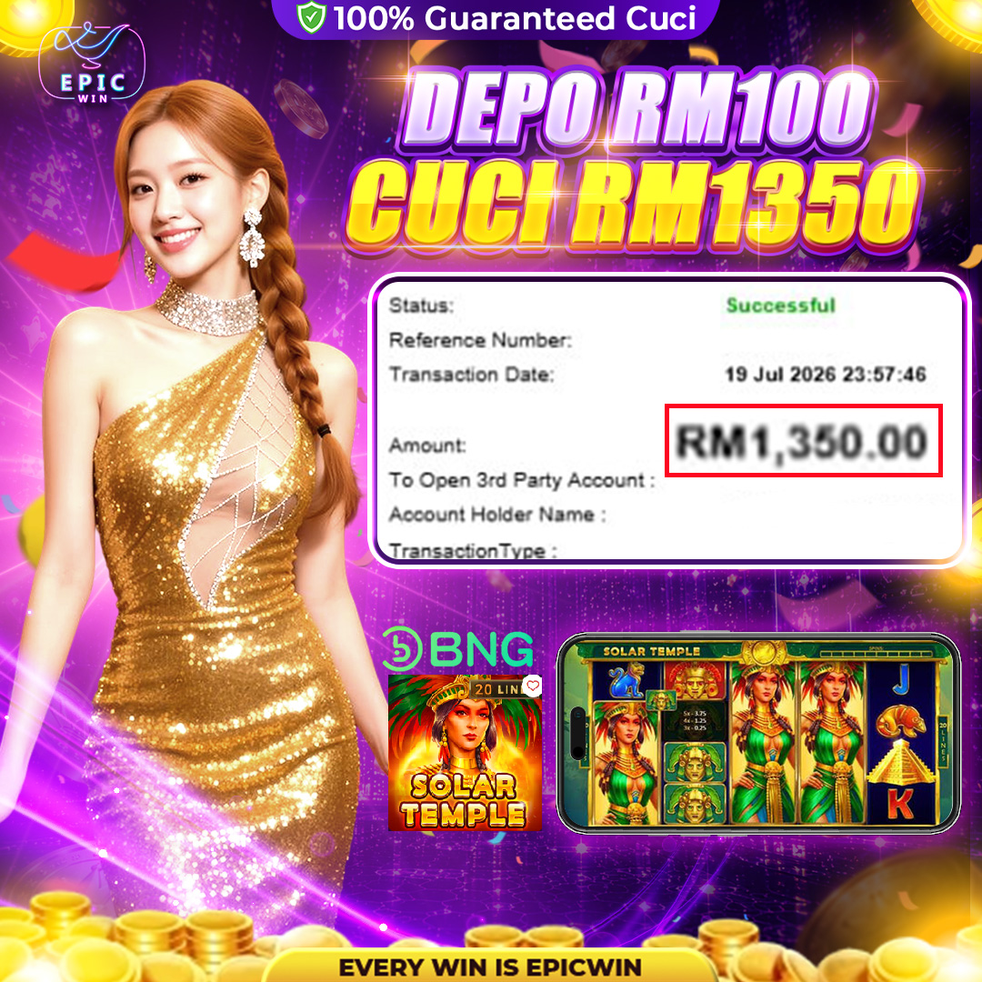 Epic Player Cuci RM1350 Dari BNG Game